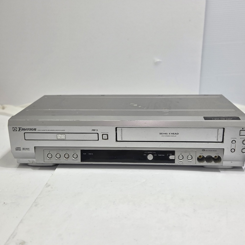 Vintage Emerson EWD2003 DVD/VCR Combo DVD VHS Player Fully Functional No Remote
